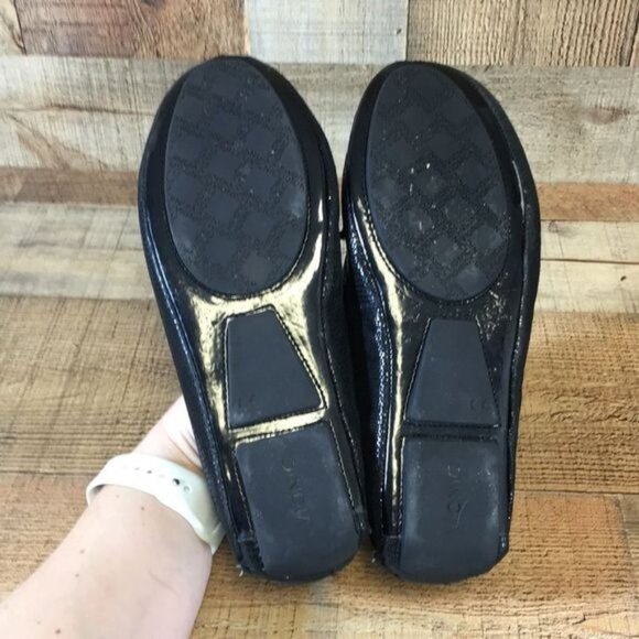 Vionic Black‎ Sydney Driver Moccasin Flats Womens 7.5 Slip On Loafer Shoes - Picture 13 of 14